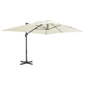 Umbrelă Grădină cu Bază Portabilă - Nisipiu | Livrare Gratuită 2