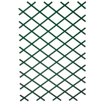 Spaliere de grădină - 2 buc. - verde - 100 x 200 cm - PVC