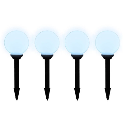 Lămpi Solare LED pentru Alei - Set 8 bucăți cu Țăruș