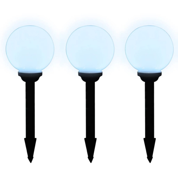 Lămpi Solare Exterior LED 6 bucăți cu Țăruș | Livrare Gratuită