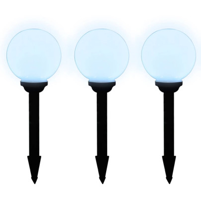 Lămpi Solare Exterior LED 6 bucăți cu Țăruș | Livrare Gratuită