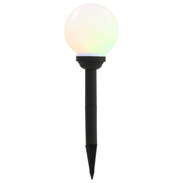 Lămpi Solare Exterior Sferice RGB - Set 8 Bucăți