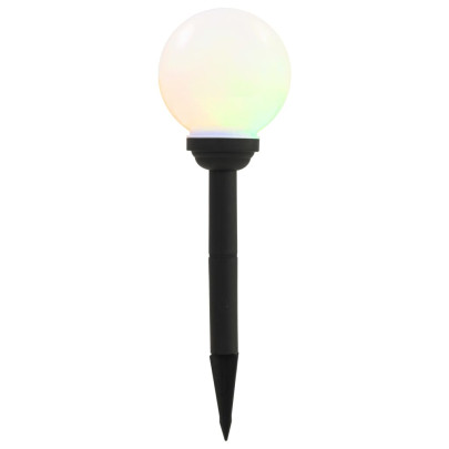 Lămpi Solare Exterior Sferice RGB - Set 8 Bucăți