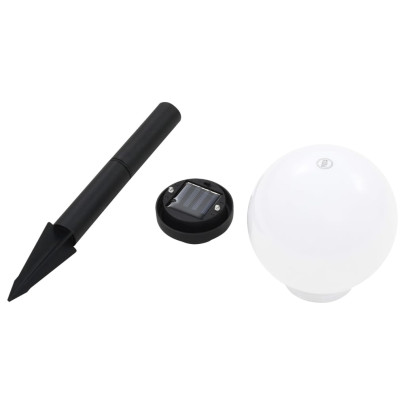 Lămpi Solare Exterior 6 buc - Sferice RGB - LED