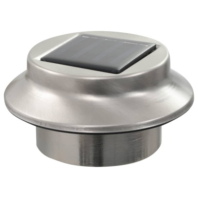 Lămpi Solare Exterior LED - 12 bucăți - Alb - 12 cm