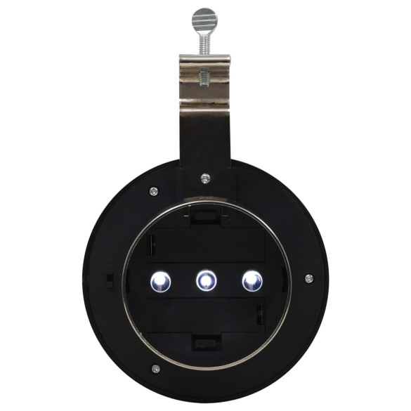 Lămpi Solare Exterior LED - 12 bucăți - Alb - 12 cm