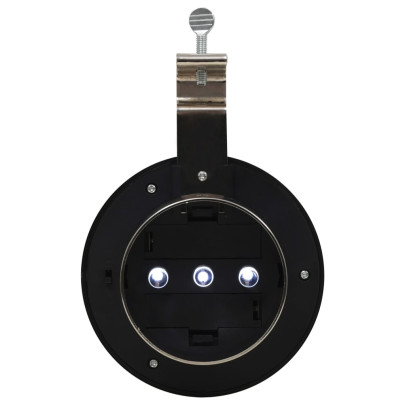 Lămpi Solare Exterior LED - 12 bucăți - Alb - 12 cm