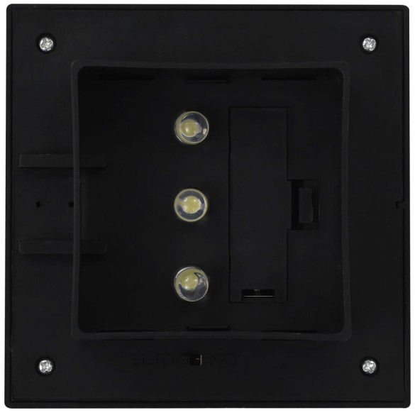 Set 12 Lămpi Solare Exterior Negru | LED | Livrare Gratuită