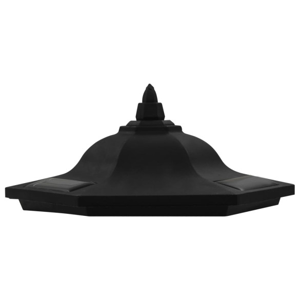 6 Lămpi Solare Exterior LED Negru - Iluminare Auto