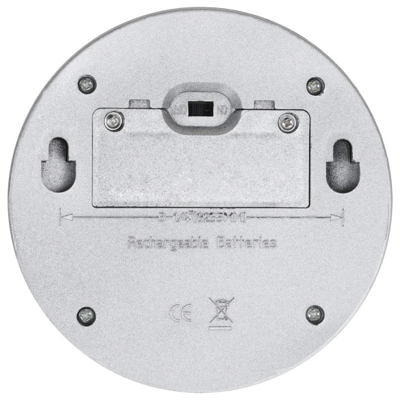 Set 24 Lămpi Solare Perete Exterior Argintii | LED