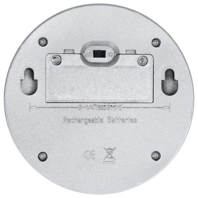 Set 24 Lămpi Solare Perete Exterior Argintii | LED