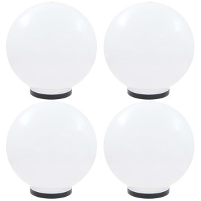 Set 4 Lămpi Glob LED pentru Grădină - 40 cm - IP44