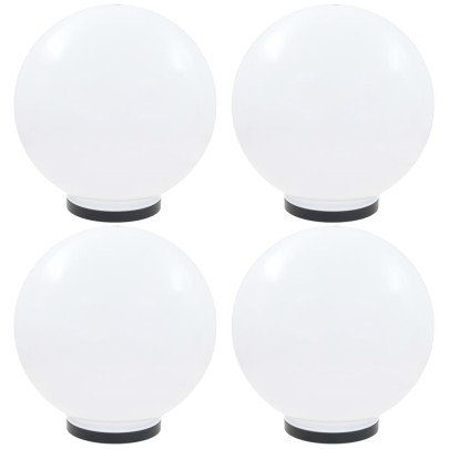 Set 4 Lămpi Glob LED pentru Grădină - 40 cm - IP44