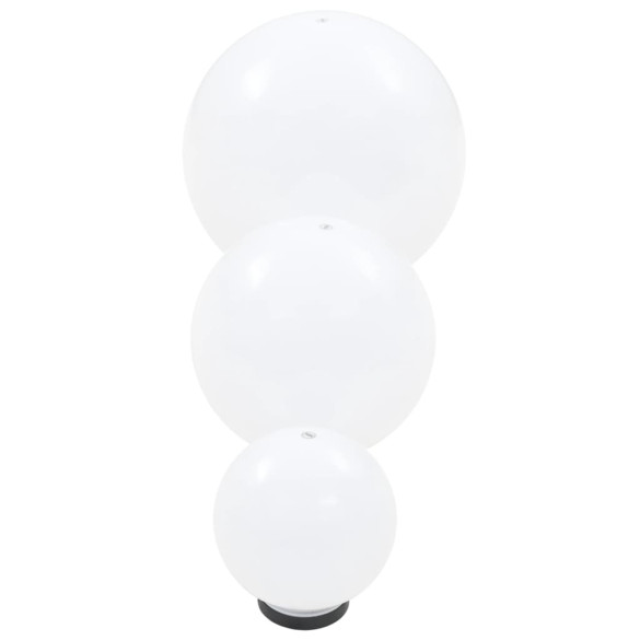 Set 6 Lămpi Glob LED pentru Grădină - 20/30/40 cm