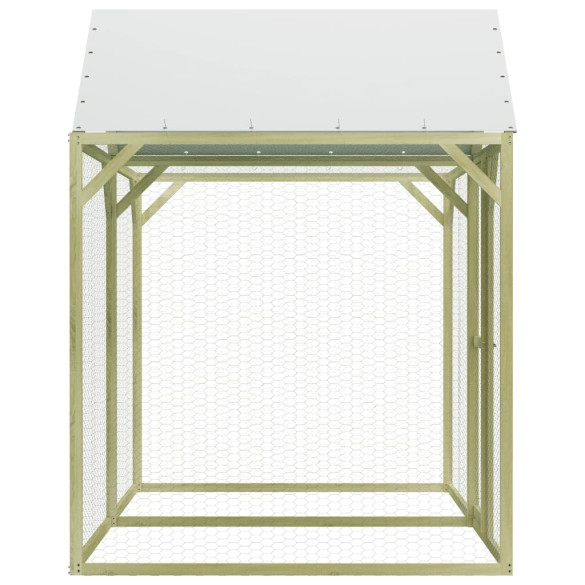 Coteț Păsări Lemn Pin Tretat 3x1.5x2m - Livrare Gratuită