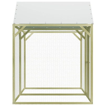 Coteț Păsări Lemn Pin Tretat 3x1.5x2m - Livrare Gratuită