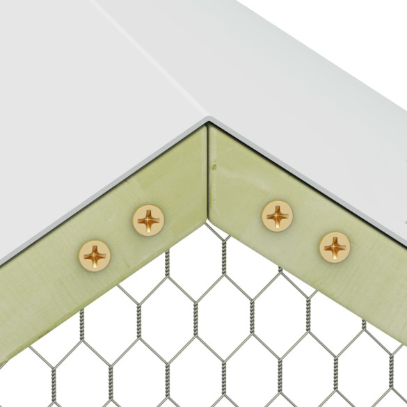 Coteț Păsări Lemn Pin Tretat 3x1.5x2m - Livrare Gratuită