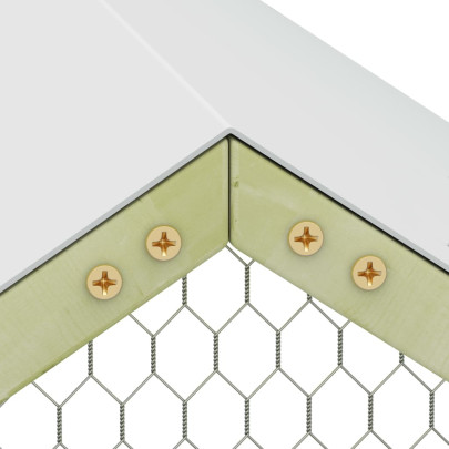 Coteț Păsări Lemn Pin Tretat 3x1.5x2m - Livrare Gratuită