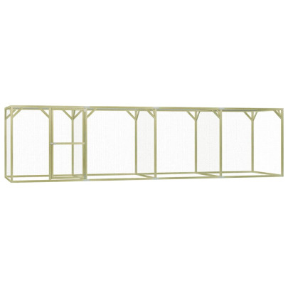 Coteț păsări 1.5x6m - Lemn pin tratat | Livrare Gratuită