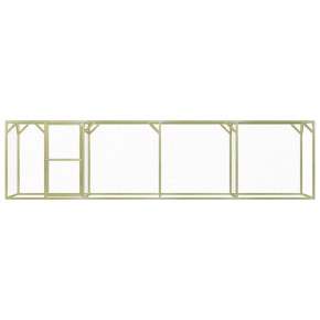 Coteț păsări 1.5x6m - Lemn pin tratat | Livrare Gratuită 2