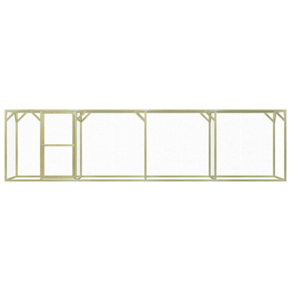 Coteț păsări 1.5x6m - Lemn pin tratat | Livrare Gratuită