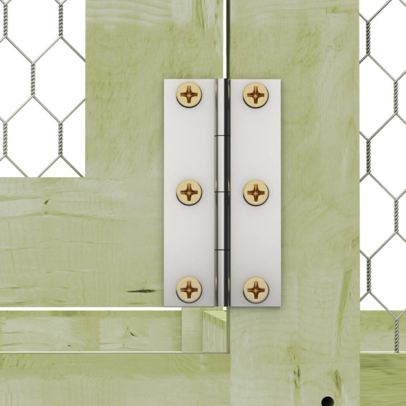 Coteț Păsări Lemn Pin Tretat 1,5x9x1,5m | Livrare Gratuită