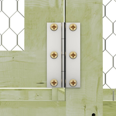 Coteț Păsări Lemn Pin Tretat 1,5x9x1,5m | Livrare Gratuită