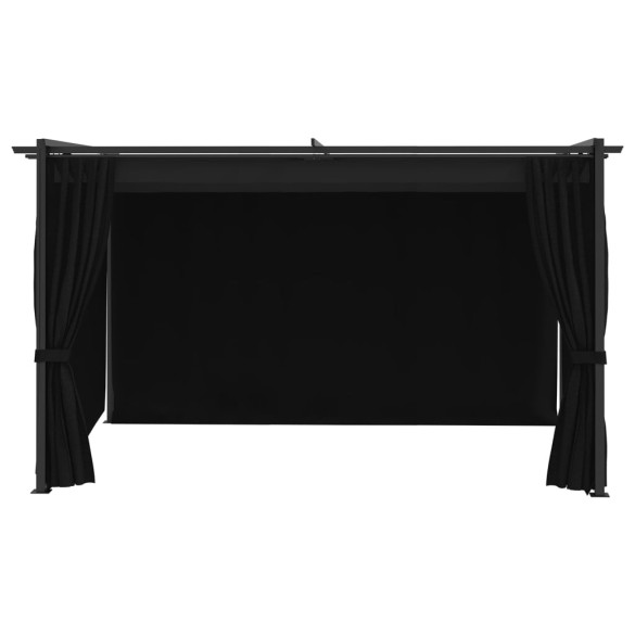 Pavilion Antracit 4x3m - Cort exterior rezistent Pavilion Antracit 4x3m - Cort exterior rezistent