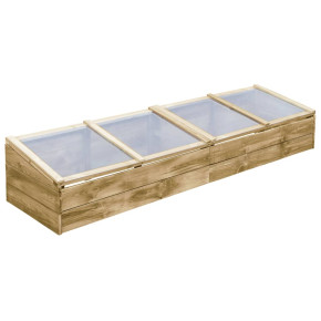 Seră gradina lemn pin - 2 bucăți 200x50cm - Livrare gratuită 2