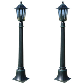 Lămpi Grădină Preston - Set 2 buc - 105 cm - Livrare Gratuită