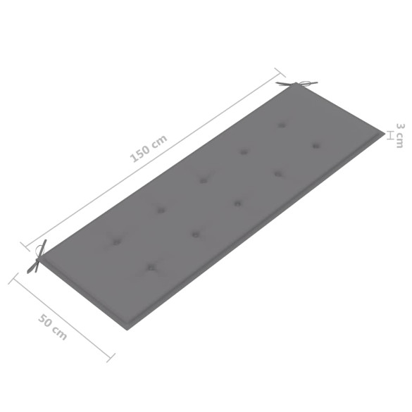Bancă Grădină 3 Locuri - Lemn Eucalipt Masiv | Livrare Gratuită