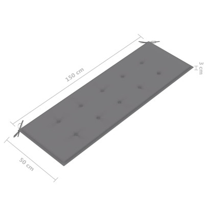 Bancă Grădină 3 Locuri - Lemn Eucalipt Masiv | Livrare Gratuită