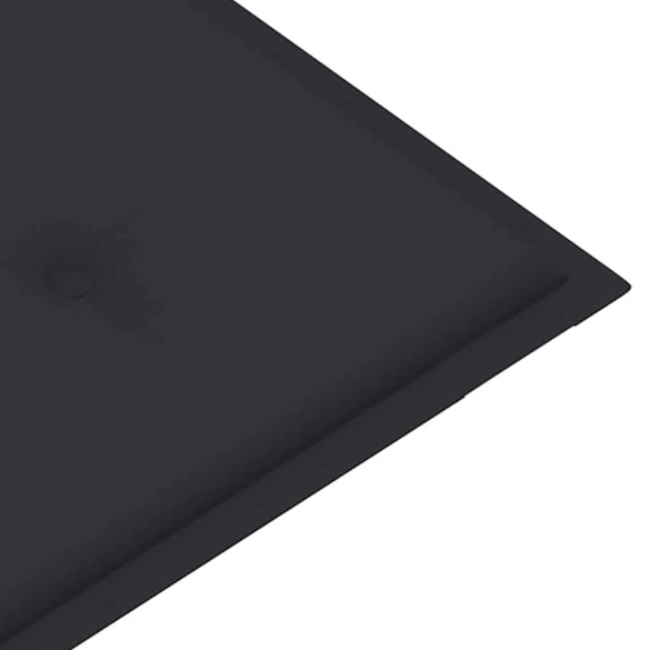 Bancă grădină stivuibilă cu pernă - Lemn tec | Livrare gratuită