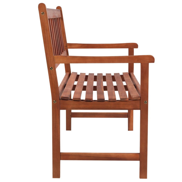 Bancă Grădină Acacia cu Pernă - 120 cm - Confort Natural