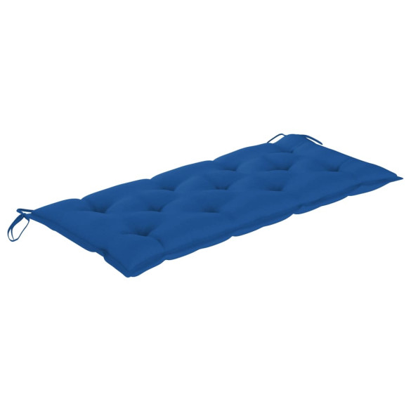 Bancă Grădină Acacia cu Pernă - 120 cm - Confort Natural