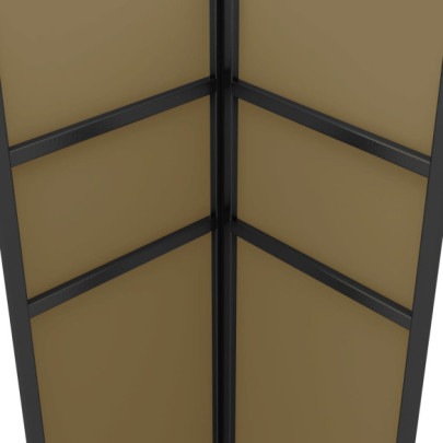 Pavilion cu Acoperiș Dublu și Lumini Solar | 3x3m