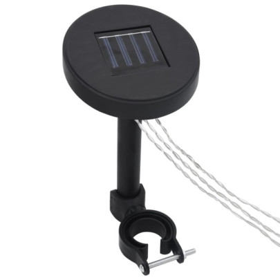 Pavilion Grădină cu Plasă Anti-Țânțari și Lumini LED