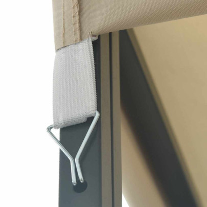 Pavilion cu Lumini LED Solar - 3x3m | Livrare Gratuita