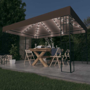Pavilion cu Lumini LED Solar 4x3m - Gratis Livrare