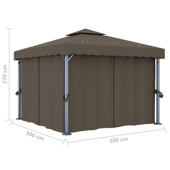 Pavilion Garden cu Lumini LED Solar | Livrare Gratuita Pavilion Garden cu Lumini LED Solar | Livrare Gratuita