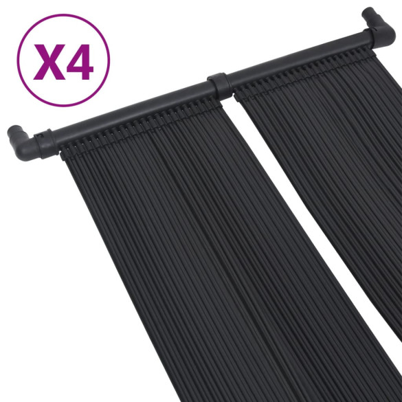 Panou Solar Încălzitor Piscină - Set 4 Bucăți 80x310 cm