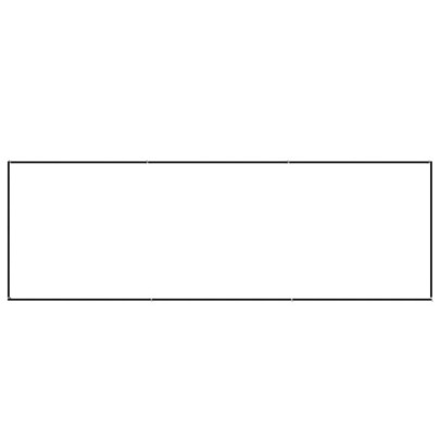 Padoc Câini 3m² Oțel Negru - Livrare Gratuită