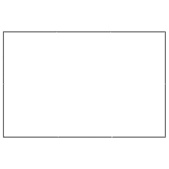 Padoc Câini 6m² Oțel Negru | Livrare Gratuită