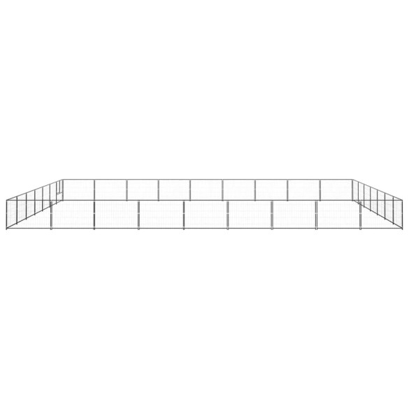 Padoc Câini 63m² Oțel | Livrare Gratuită