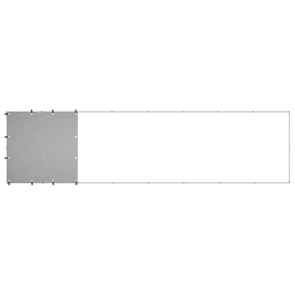 Padoc Câini Argintiu 4,84 m² - Oțel Rezistent