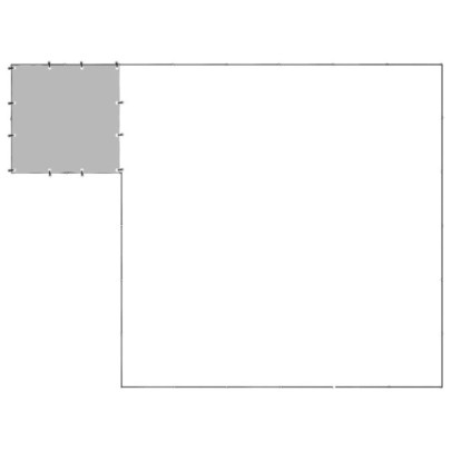 Padoc Câini 12,1 m² - Oțel Rezistent cu Acoperiș Protectie