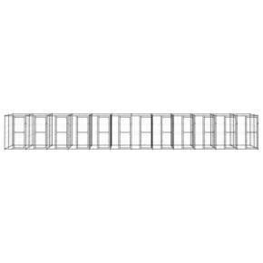 Padoc Câini Exterior 29m² - Oțel Rezistent 2