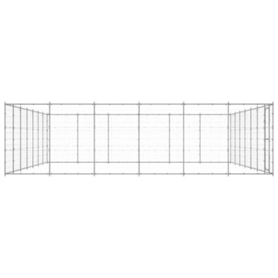Padoc Câini Exterior 50m² - Oțel Galvanizat | Livrare Gratuită