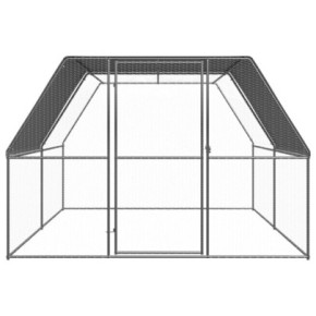Coteț Păsări Exterior 3x4x2m - Oțel Zincat | Livrare Gratuită 2