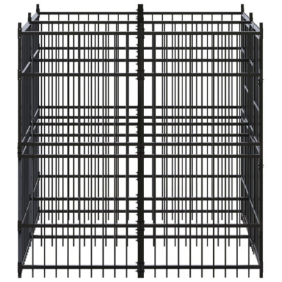 Padoc Câini Exterior 3.69m² Oțel | Livrare Gratuită